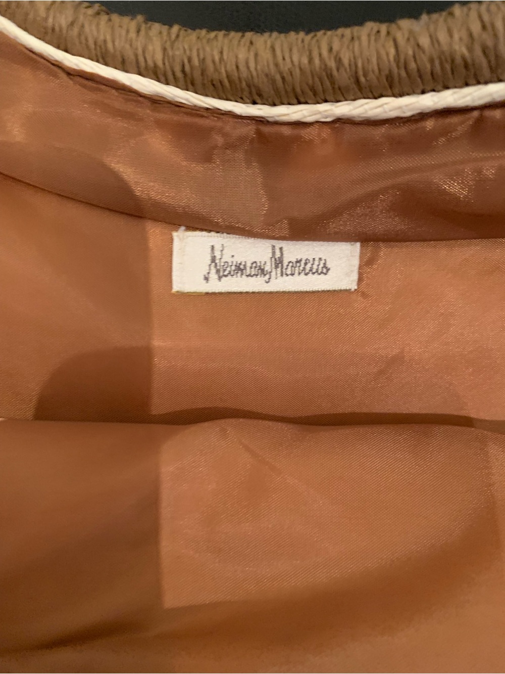 💙NEIMAN MARCUS💙BEACH HANDBAGNWOT. NEVER USED. - Picture 2 of 11
